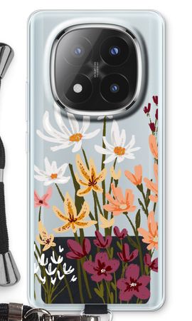 Painted wildflowers