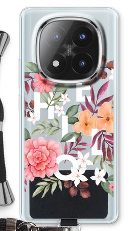 Hello in flowers