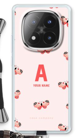 Rosy Butterflies Monogram