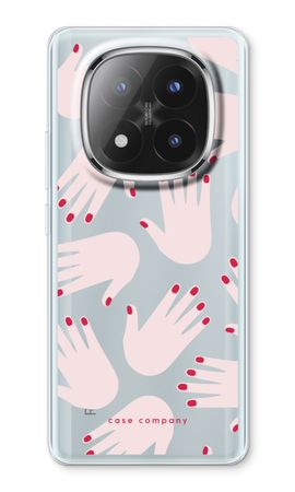 Hands pink