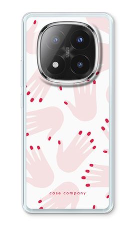 Hands pink