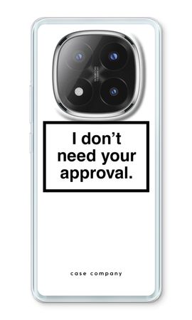 Don't need approval
