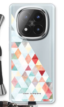 Coloured triangles pastel