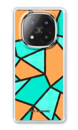 Stained glass - Orange