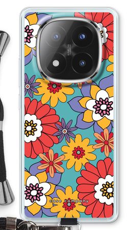 Retro Flowers - Blue