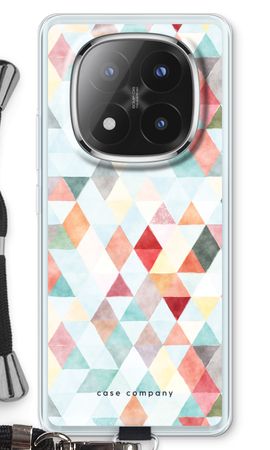 Coloured triangles pastel