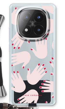 Hands pink