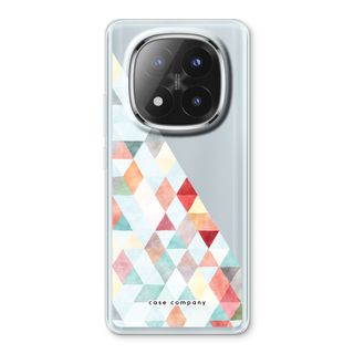 Coloured triangles pastel