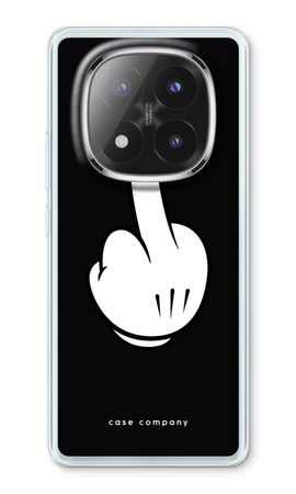 Middle finger black