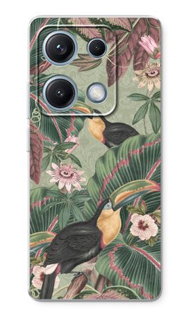 Tropical jungle toucan