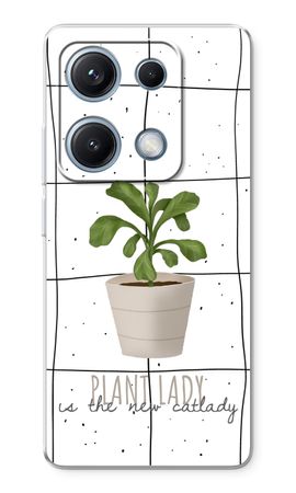 Houseplant on windowpane