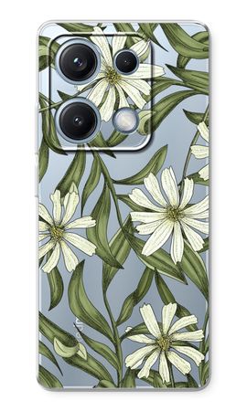 White flower pattern