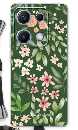 Botanical green sweet flower heaven