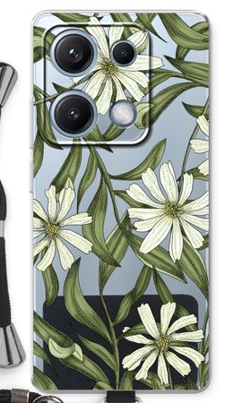 White flower pattern