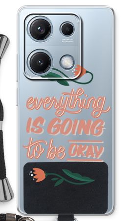 Optimistic flower girl