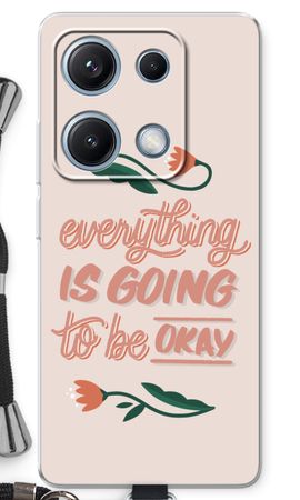 Optimistic flower girl