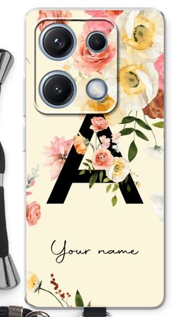 Flirty Flowers Monogram