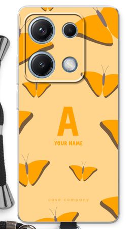 Amber Butterflies Monogram