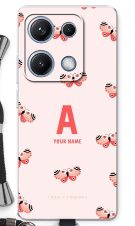 Rosy Butterflies Monogram