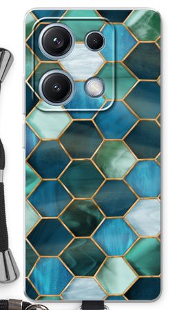 Hexagons in stained glass