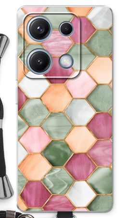 Hexagons in stained glass