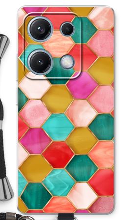 Hexagons in stained glass