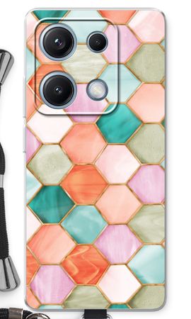 Hexagons in stained glass