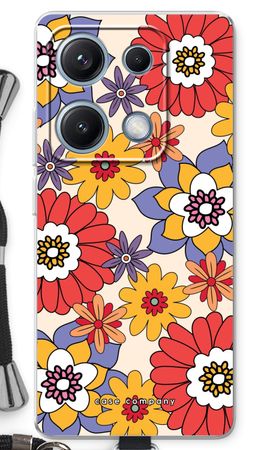 Retro Flowers - Yellow