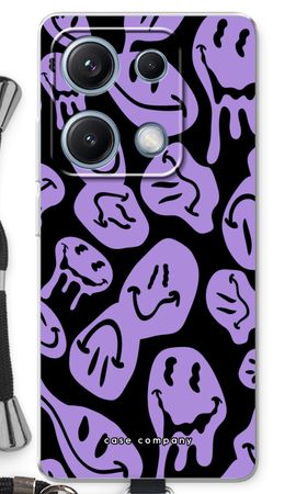 Melting Smiley - Purple