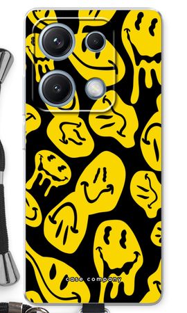 Melting smiley - Yellow