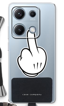 Middle finger black