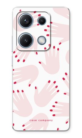 Hands pink