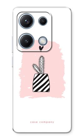Black and white cactus