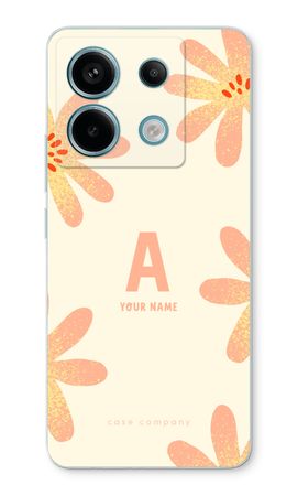 Peach Blossom Monogram