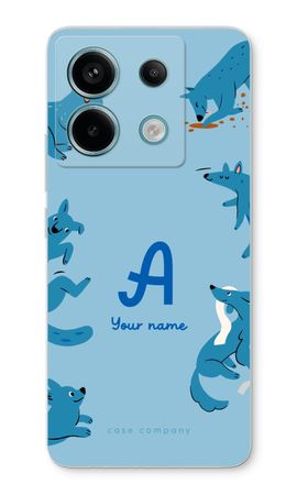 Playful Dogs Monogram