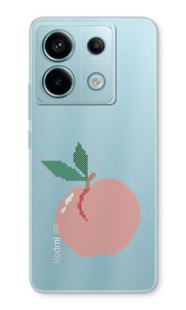 Stitched Peach