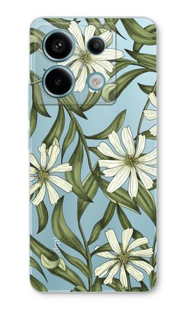 White flower pattern