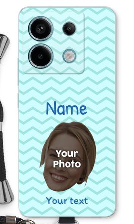 Personalized Face - Stripes Pattern