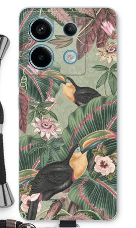 Tropical jungle toucan