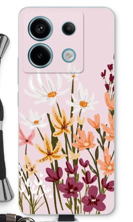 Painted wildflowers