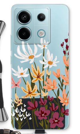 Painted wildflowers