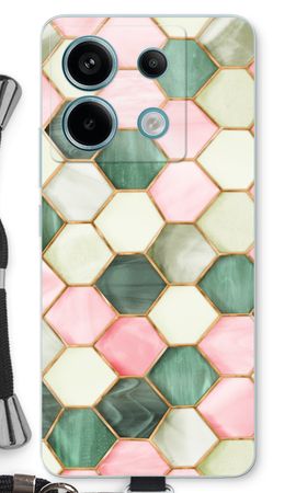 Hexagons in stained glass