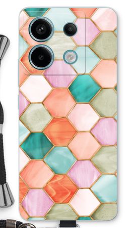 Hexagons in stained glass