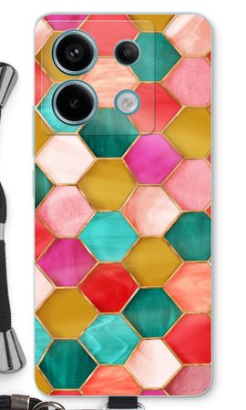 Hexagons in stained glass