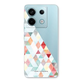 Coloured triangles pastel