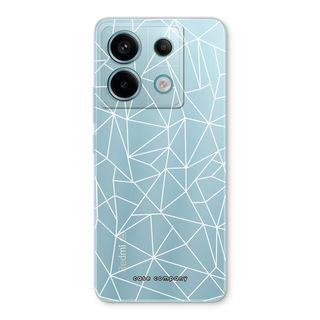Geometric lines white