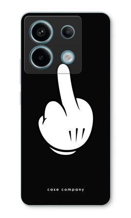 Middle finger black