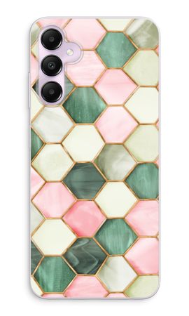 Hexagons in stained glass