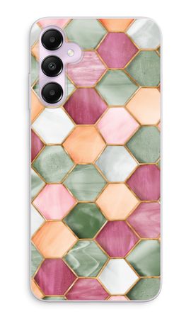 Hexagons in stained glass