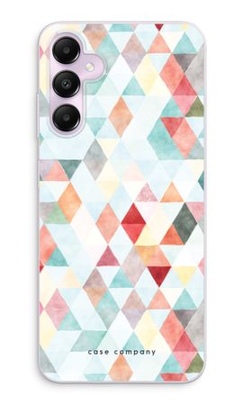Coloured triangles pastel